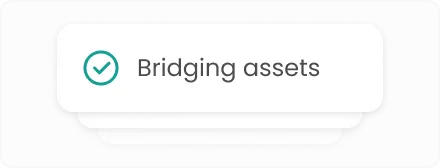Bridging assets